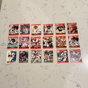 Cincinnati Bengals Football Card Bundle